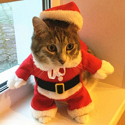 Christmas Cat Clothes Costume Clothes For Cats New Year Puppy Outfit Pet Cat Clothes For Chihuahua Winter Warm Pet Clothes 20 S1